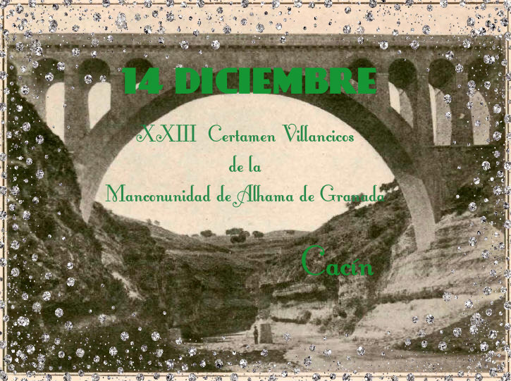 14 de diciembre XXIII Certamen de Villancicos