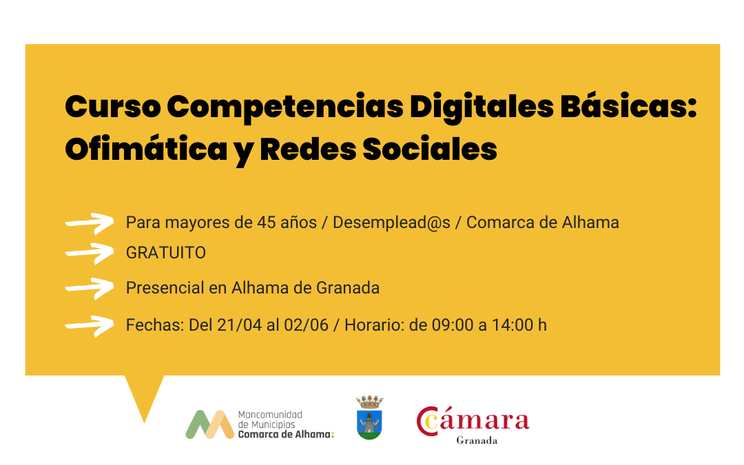 Nuevo curso gratuito para mayores de 45 años: fórmate en Competencias Digitales