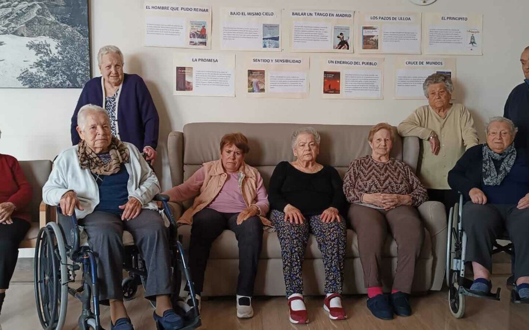 Día del Libro en la Residencia de Mayores de la Mancomunidad