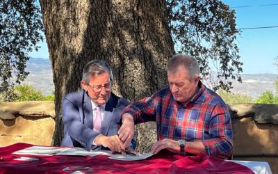La Mancomunidad de Municipios, Diputación y 27 entidades de la provincia firman el primer Pacto Provincial contra la Despoblación