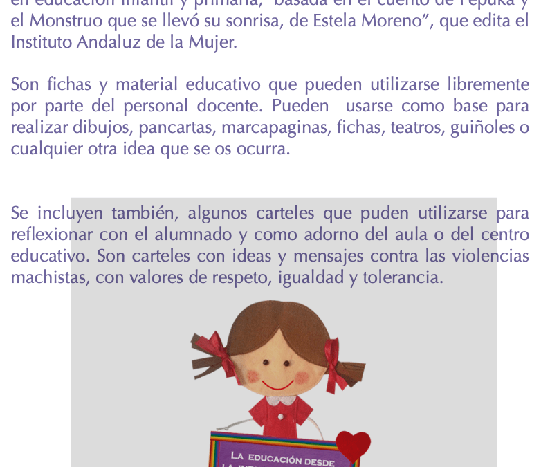 Guía didáctica para prevenir la violencia de género. Para eduación Infantil y Primaria.