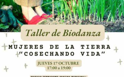 17 de octubre, Taller de Biodanza: Mujeres de la tierra «Cosechando vida»