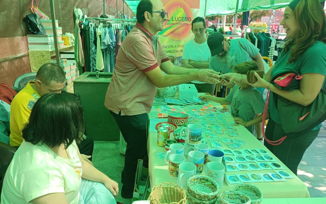 El CDO de la Mancomunidad «El Lucero» presente en la Feria del Comercio